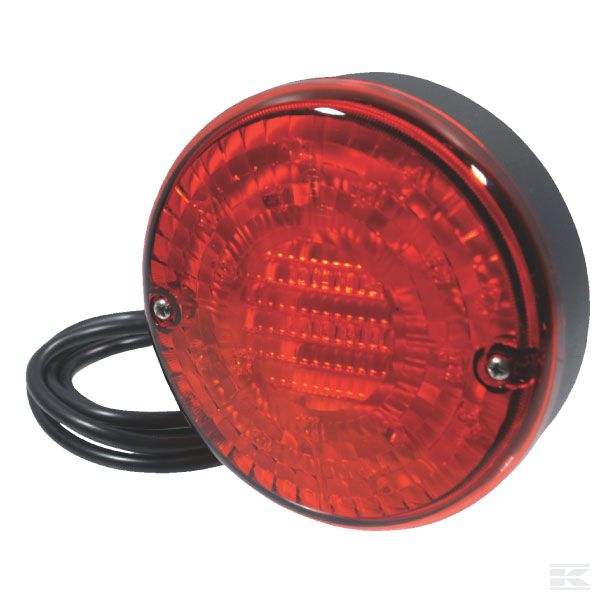 LA2004M Задняя противотуманная фара, светодиодная 12/24 В LED