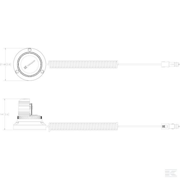 LA20006 Фонарь светодиодный LED