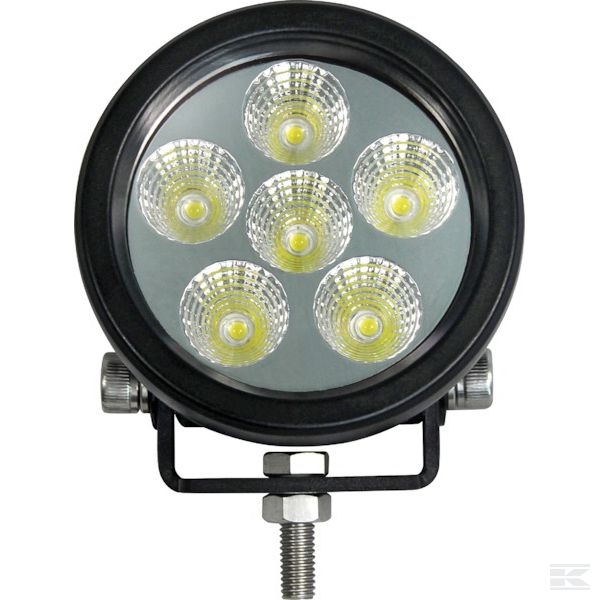 LA49189080 Кругл. СД раб.лампа с зал.св. LED