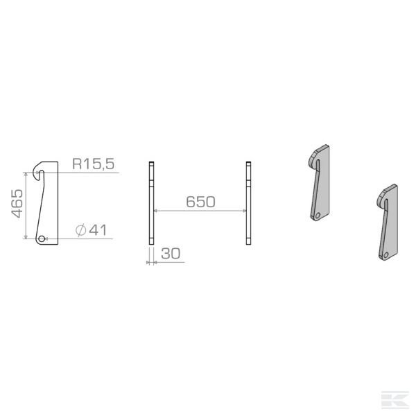 LBAZET46530S Запасной подвес