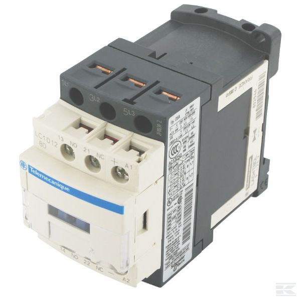 LC1D12BD Силовой контактор 12А 5,5кВт