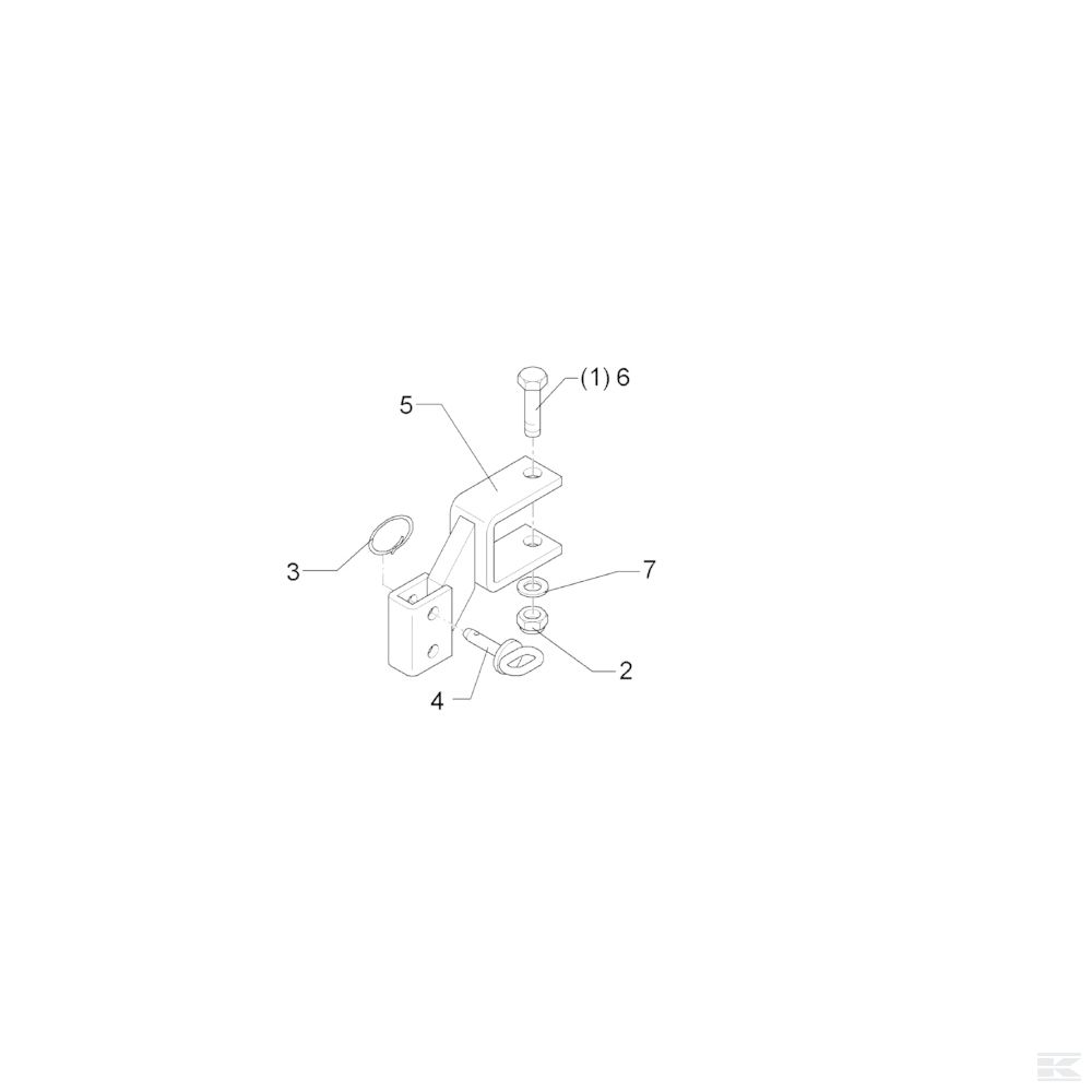 3051309 Предохранительная планка 17x1,5x50