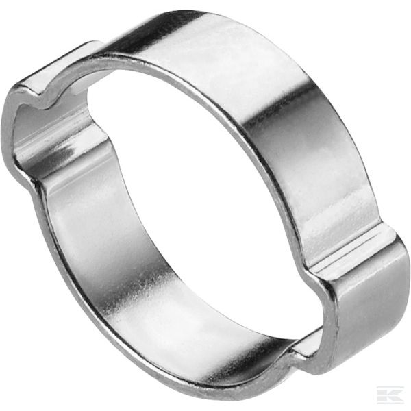 OOR0709RVS +Ear clamp 7-9mm st. steel