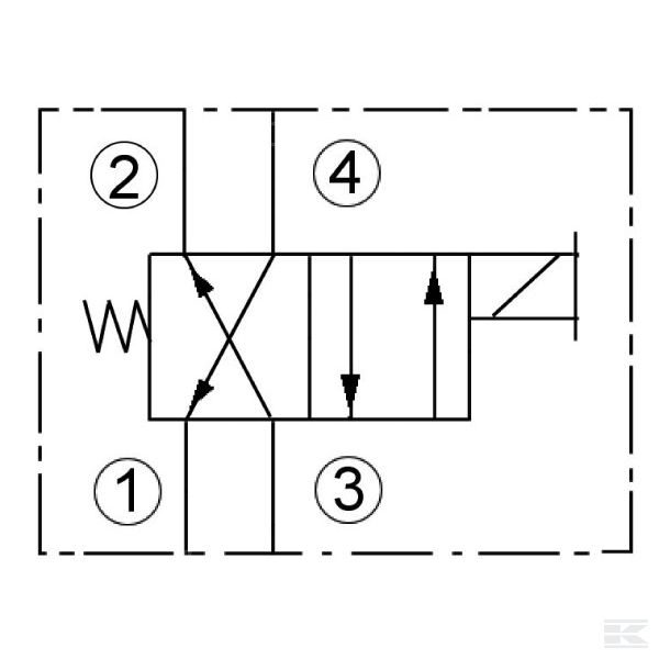 LSV2084CO 4/2 Клапан MPP
