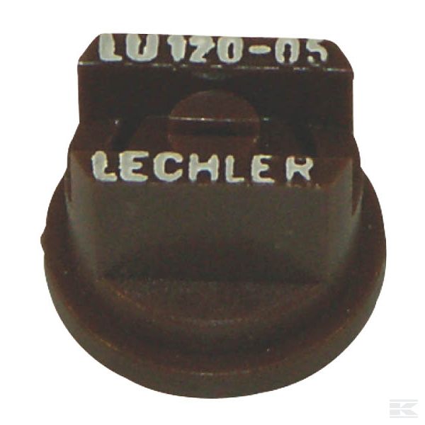 LU12005POM Форсунка с плоской струей LU 120° коричневая пластиковая