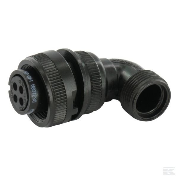 MILC14RA4 Штекерный разъем 4 P. Fem. 90° MIL-C