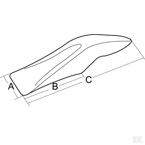 MINI00N Зуб для приваривания