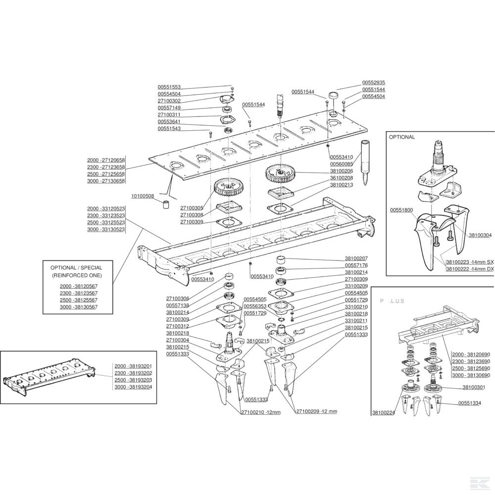 M38100215R Кожух лезвия защитный Maschio