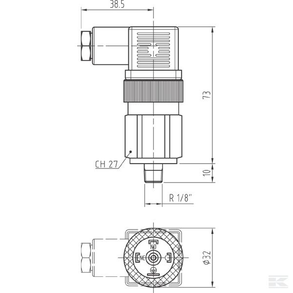 MP9E0P01 Индикатор - электрический