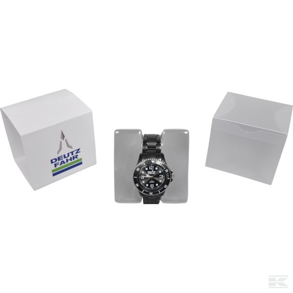 M07D019 Черные аналоговые наручные часы