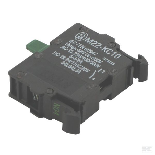M22KC10 Контакт. элемент 1зам. винт. B