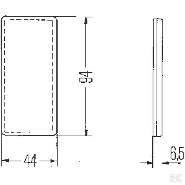 8RA003326031 Рефлектор