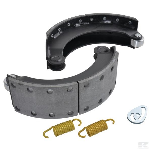 9RE0030 Компл. тормоз. колодок 406x120
