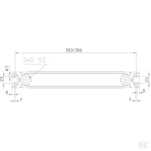 9001456 Масл.радиатор Zuidberg кат.III