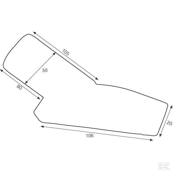 990364 Изнашивающийся элемент