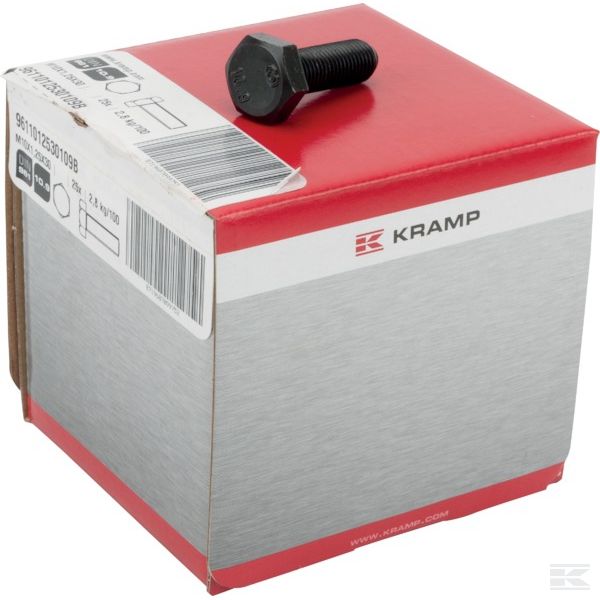 9611012530109B +Hex screw M10x1,25x30 10.9 bl
