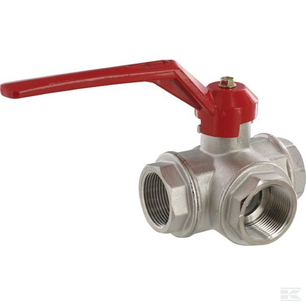KS3114L 3-х. ш.кр. L 11/4" внут./внут.