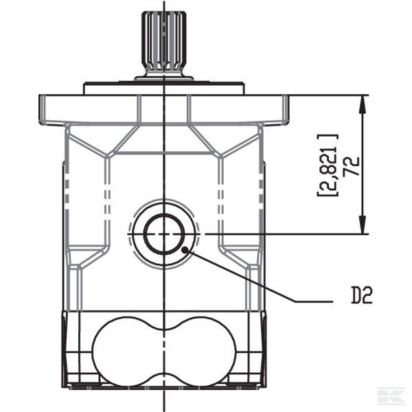 KPMF282B5T MF-28-2-B-5-T
