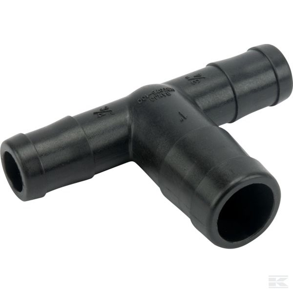 HBT075100 T-образный шланговый соединительный элемент 3/4"x1"x3/4"