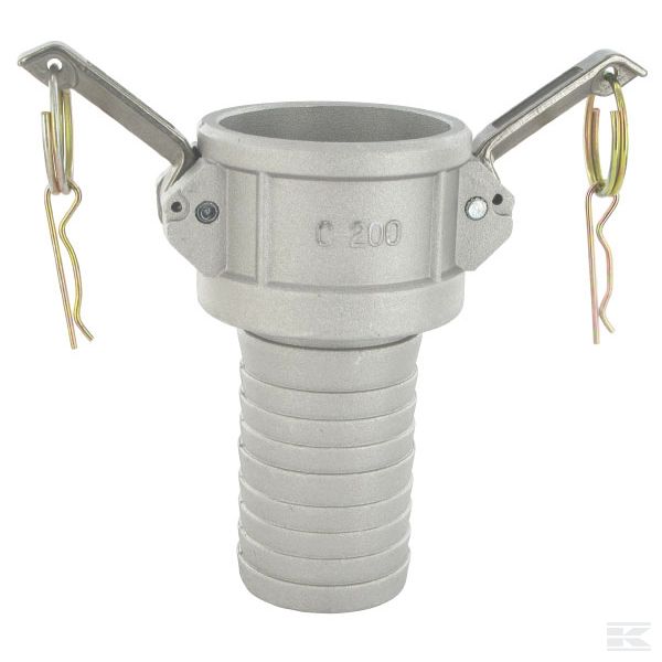 HCN100CSS051 Camlock C 2" с насад.Нержавеющая сталь Нержавеющая сталь