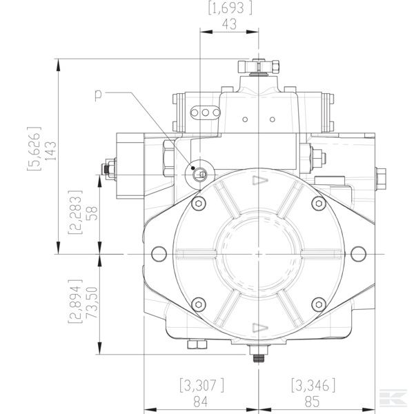 KCLPC228R002 Поршневой насос C2