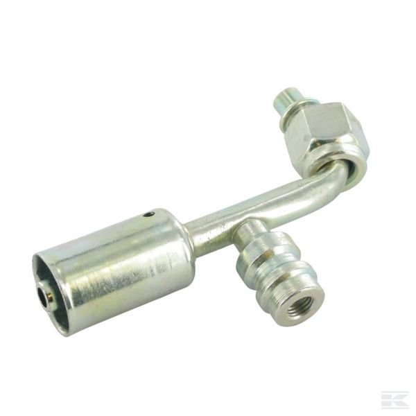 KL070152 Пресс-фитинг № 8, 13/32", 90°