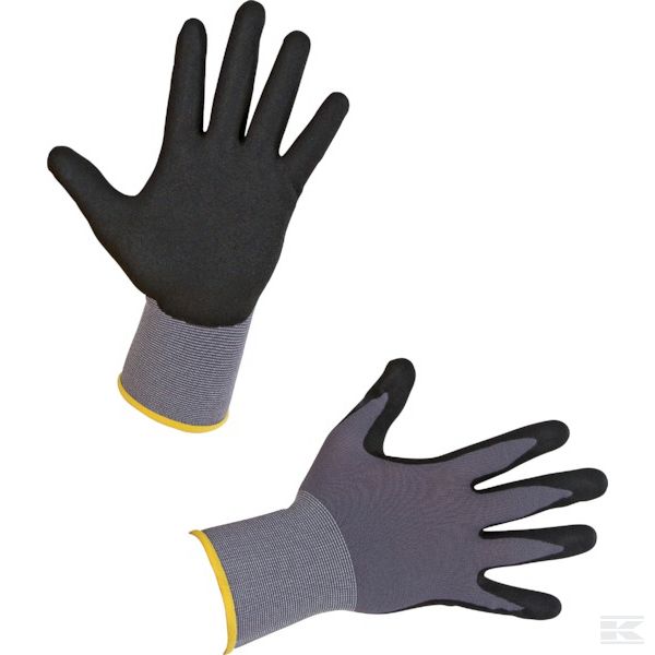 HS297461 +Work nylon glove Premium, Nitrile, size 7