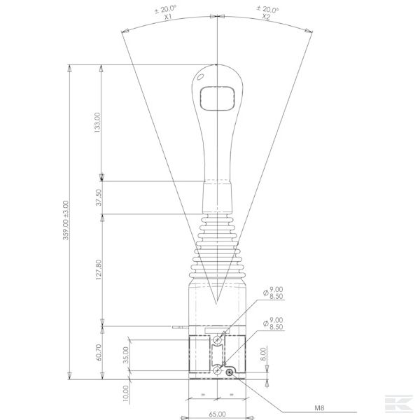 IMCL60200B Джойстик без кнопок