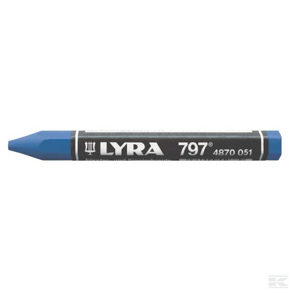 FW4870051 Мел для лесохозяйственных работ, синий (12 штук)