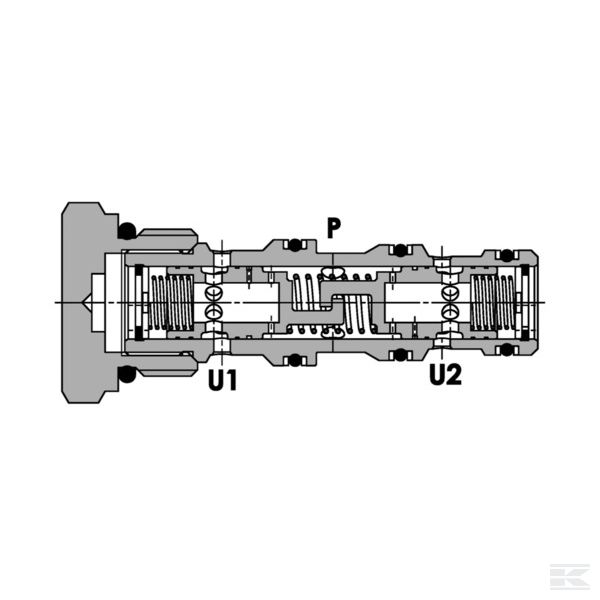 FPFDS10CB38A38 Делитель потока 3/8 1-5 л