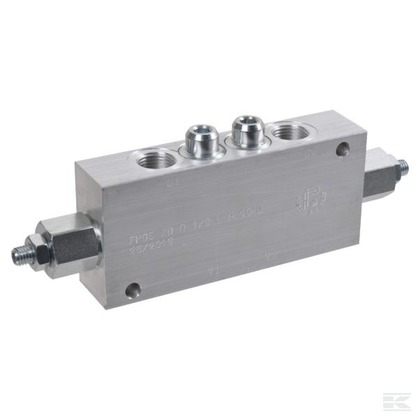 FPOE70D12LA20B Двойной уравнительный клапан
