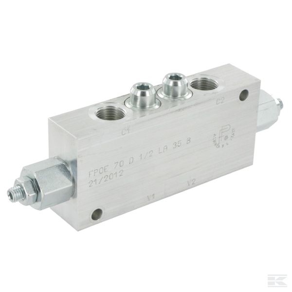 FPOE70D12LA35B Двойной уравнительный клапан