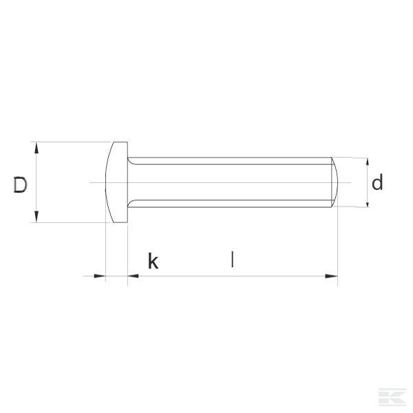 7500C525 Винт Taptite M5x25 оцинков.
