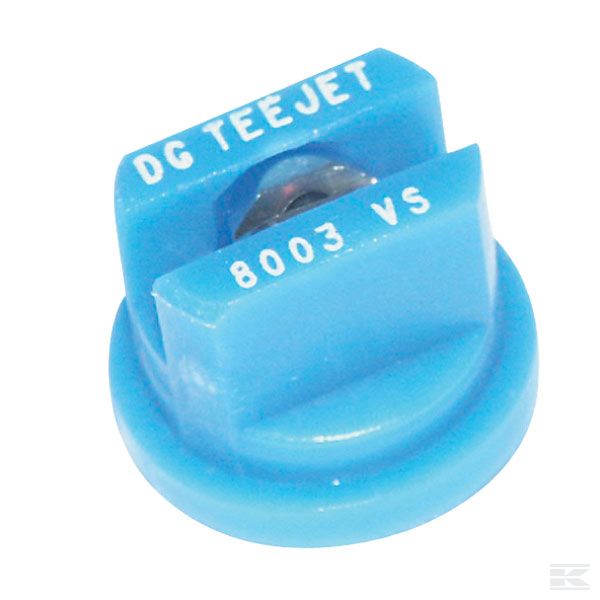 DG8003VS Форсунка с плоской струей DG 80° синяя V2A