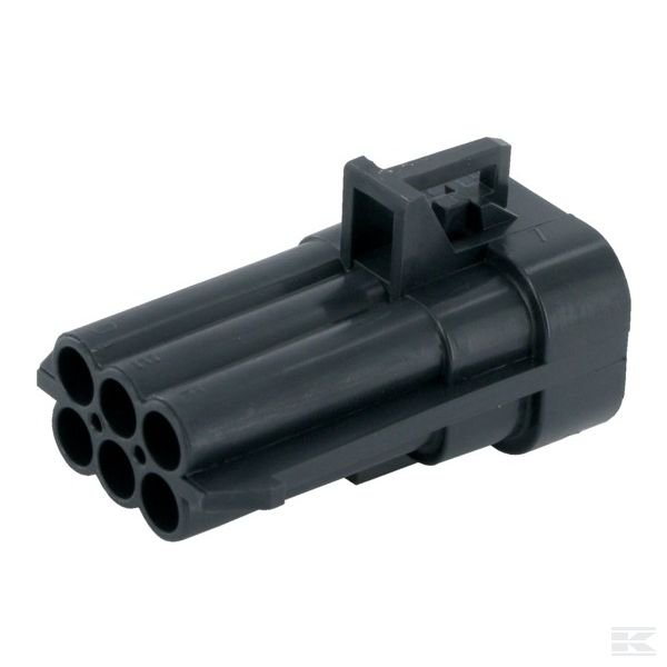 DE12124107 Корпус штекерной колодки 6 P. Male MP150S