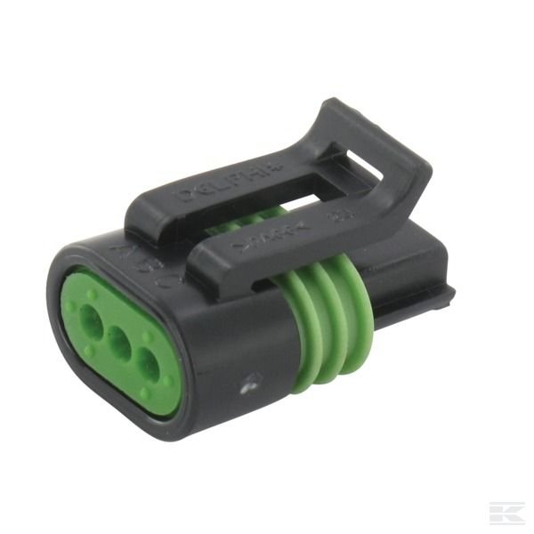 DE12162182 Корпус штекерной колодки 3 P. Fem. MP150.2S