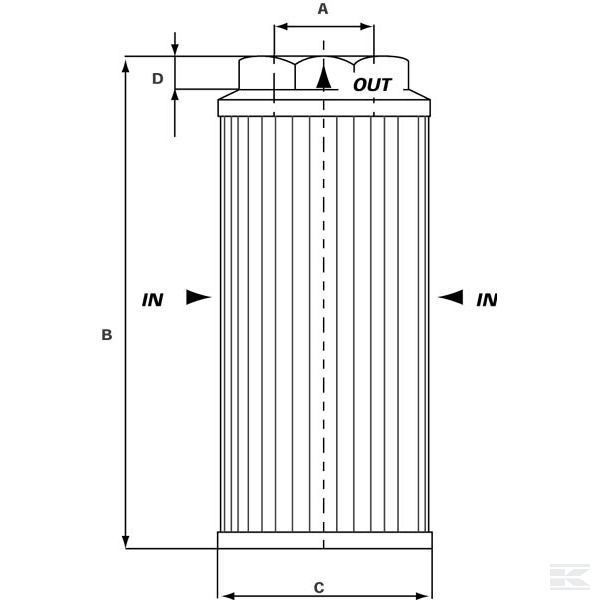 MPA075G1M250 Фильтр всасывающий