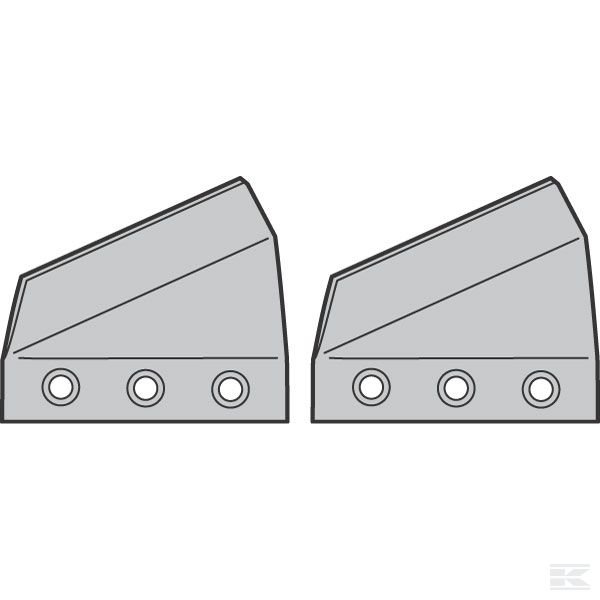 FGP012747 Комплект ножей с винт. 101x101 мм