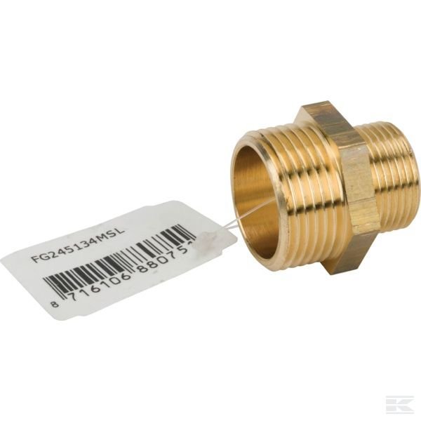 FG245134MSL Переходник 2xНар.р. 1" x 3/4"