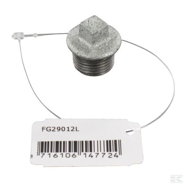 FG290212 Пробка оцинков. AG 2 1/2"