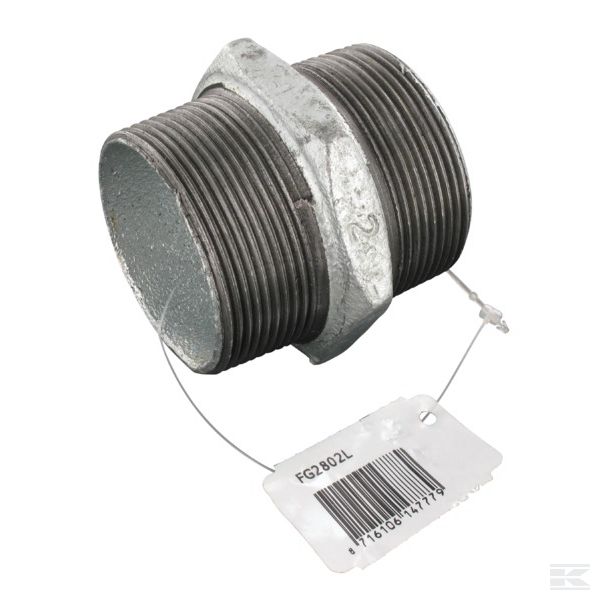 FG280212RVS Ниппель нст 2xНар.р.2 1/2"