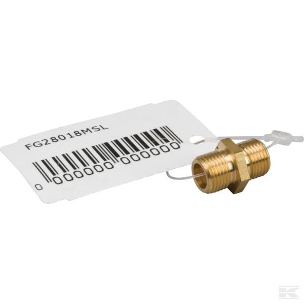 FG28018MSL Лат. муфта 2xНар.р. 1/8"