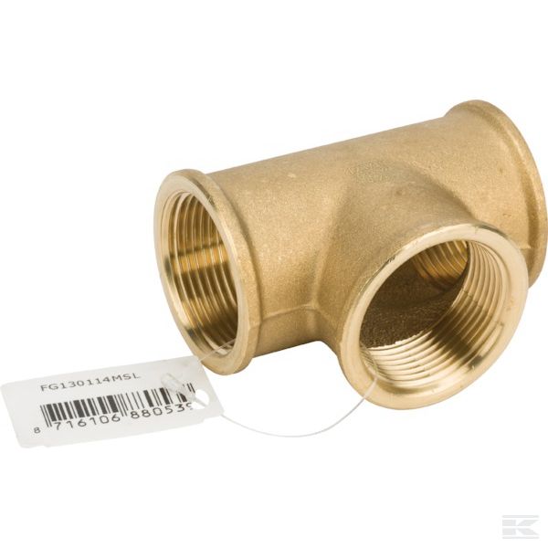 FG130114MSL Латунное Тройник 3xВнут.р. 1 1/4"