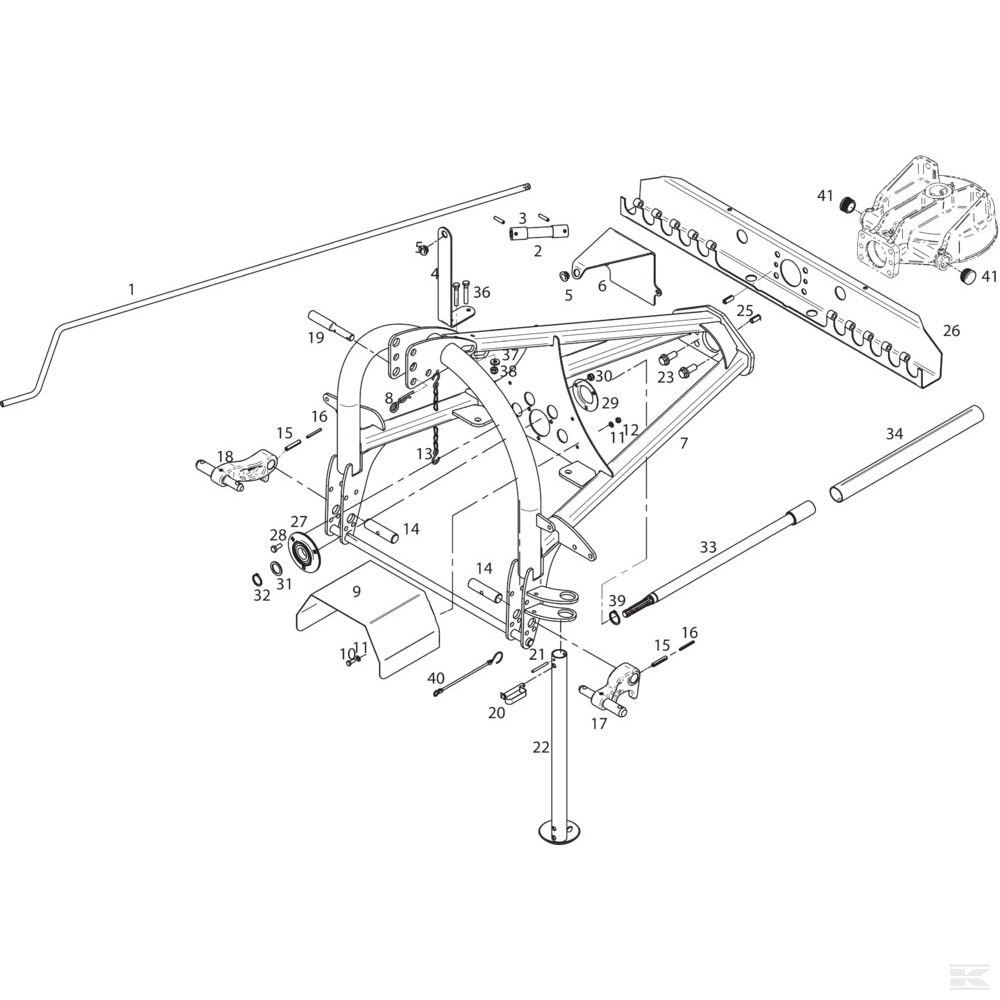 127252 Распорный штифт 10x55