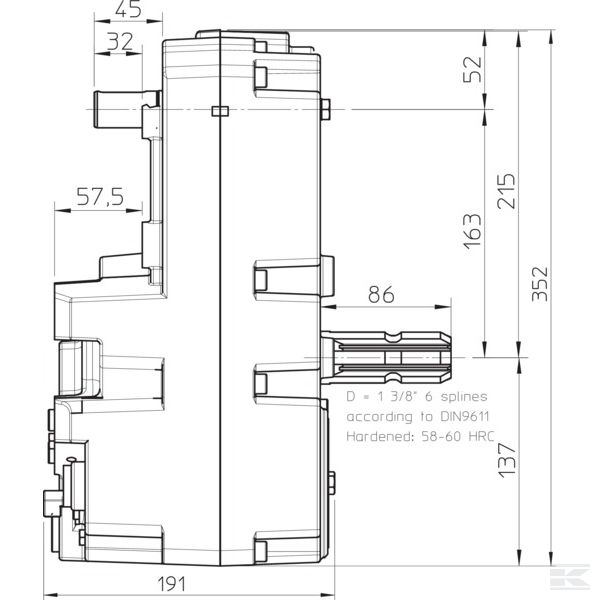 GBPW44051CCW1IV246 Редуктор Zuidberg