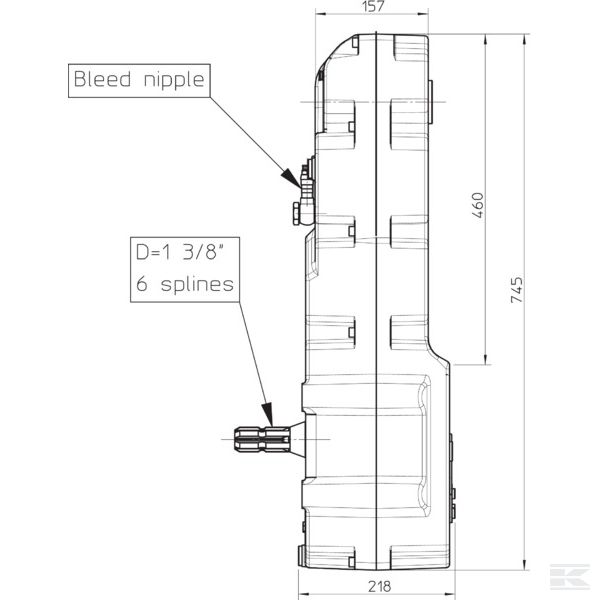 GBPO42957CCW2IVSP6 Редуктор Zuidberg