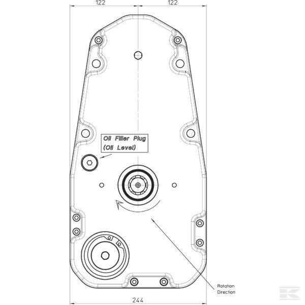 GBPN32857CW2IVSP21 Редуктор Zuidberg