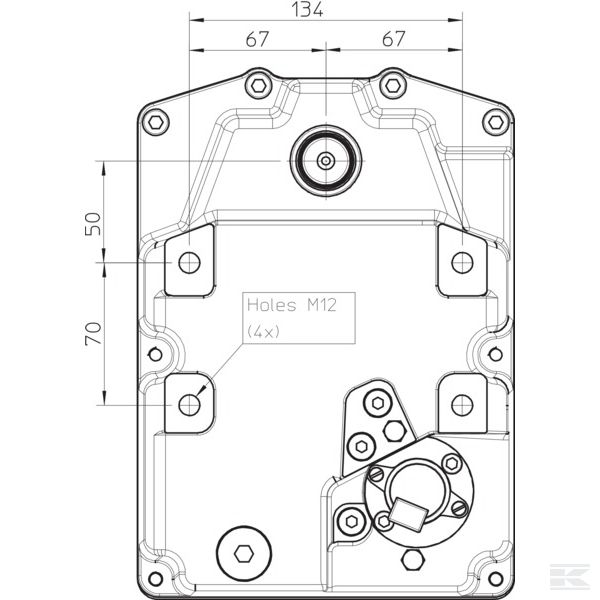 GBPK32151CW1IV246 Редуктор Zuidberg