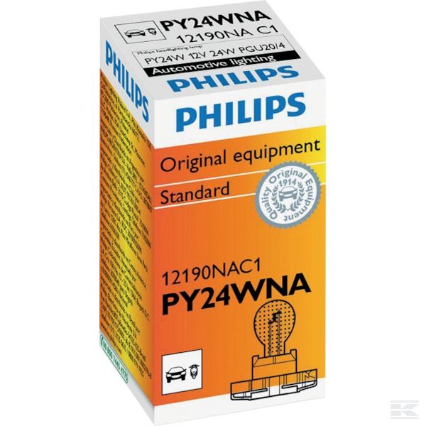 GL12190NAC1 +Bulb 12V 24W PY24W PGU20/4
