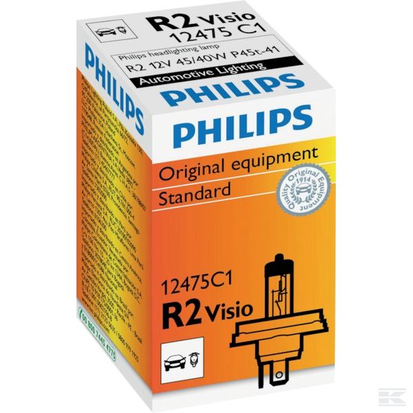 GL12475C1 +Bulb 12V 45/40W  R2 P45t-41